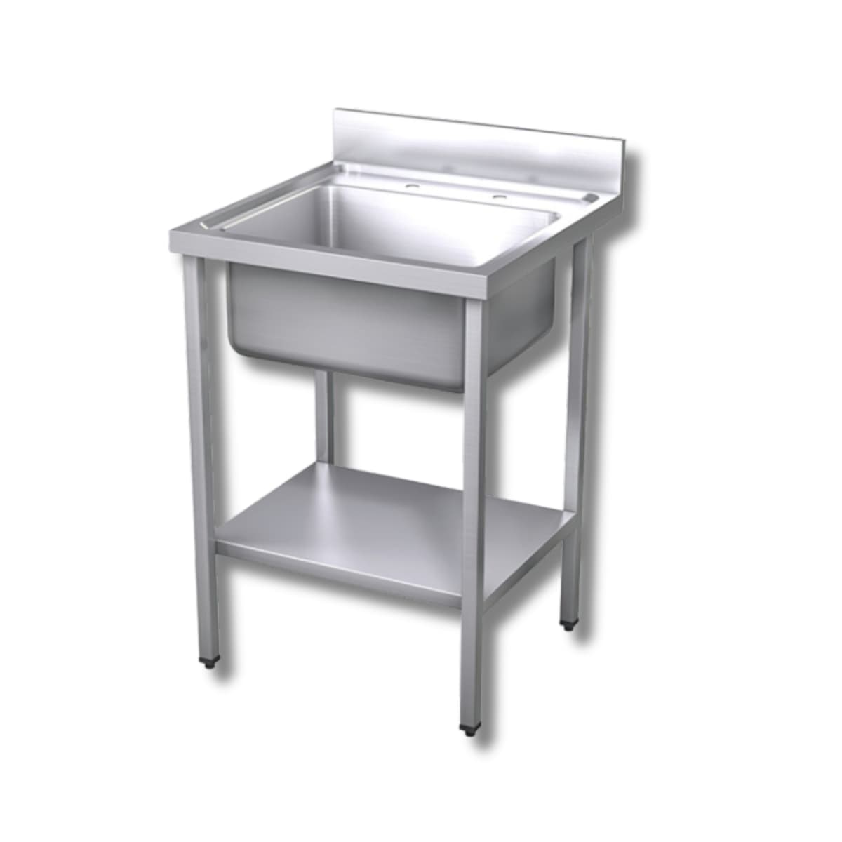 Single Bowl Sink with Drainboard