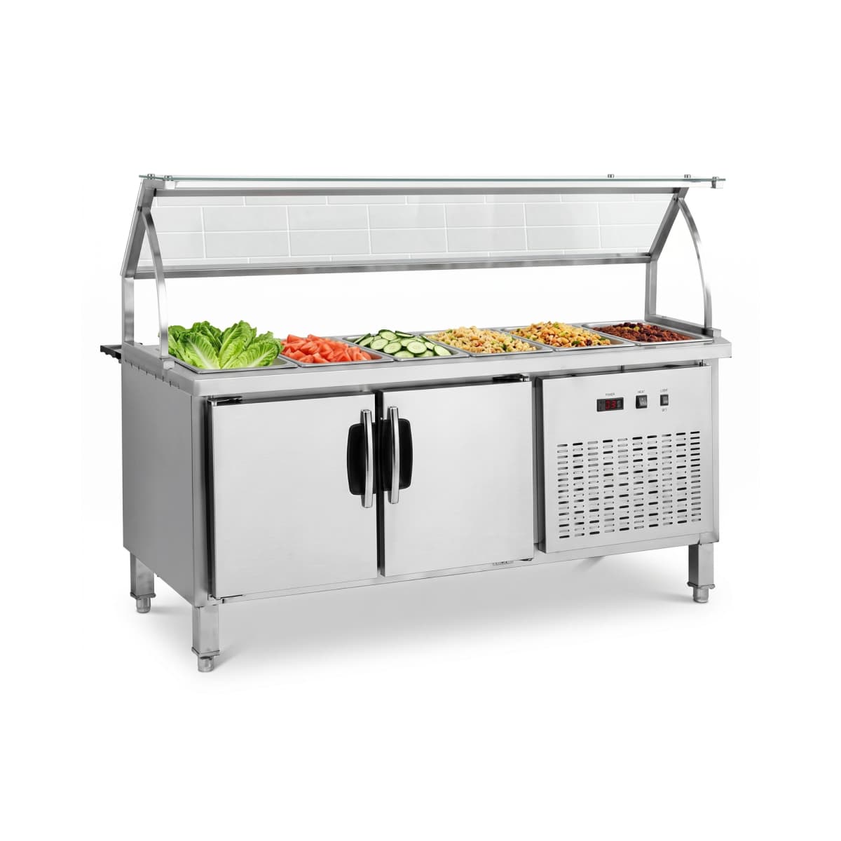 Bain Marie with Display Guard